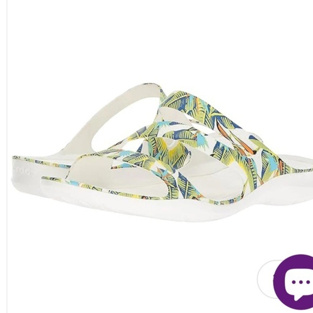 crocs Women's Swiftwater Graphic Sandal W Fashion size 11